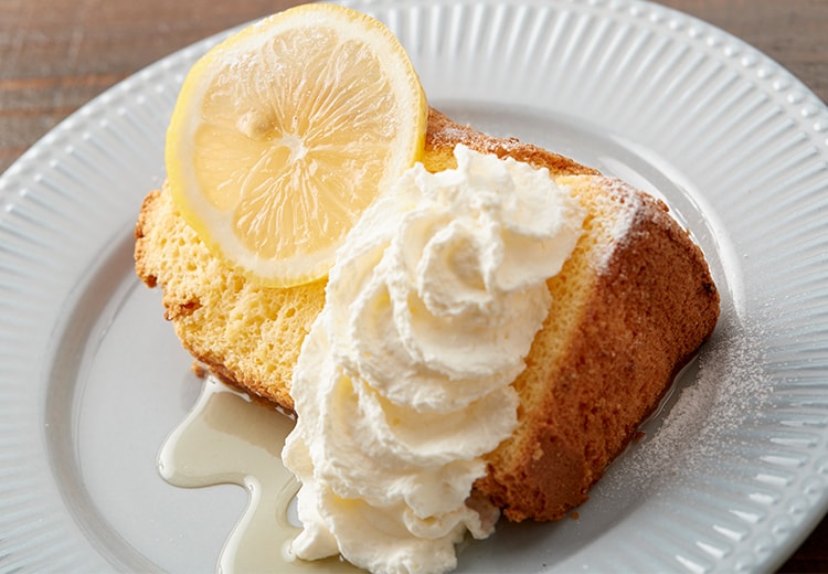 CAKE　はちみつレモンのシフォンケーキ